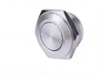 Nút nhấn vỏ inox 16mm